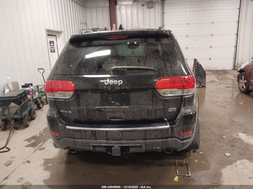 2017 Jeep Grand Cherokee Overland 4X4 VIN: 1C4RJFCG0HC940034 Lot: 43949505