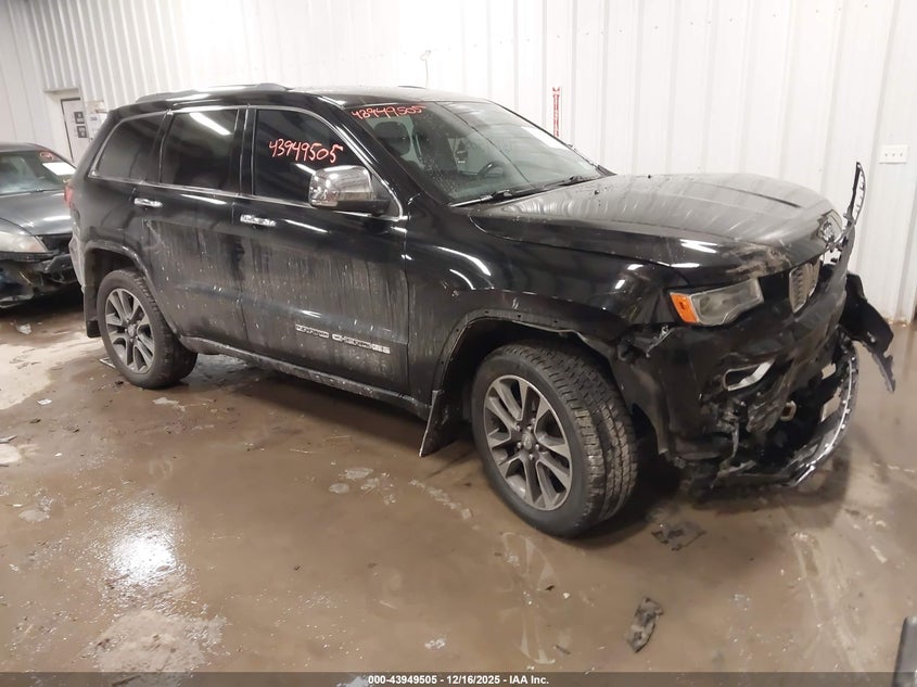 VIN 1C4RJFCG0HC940034 2017 JEEP GRAND CHEROKEE OVERLAND 4X4