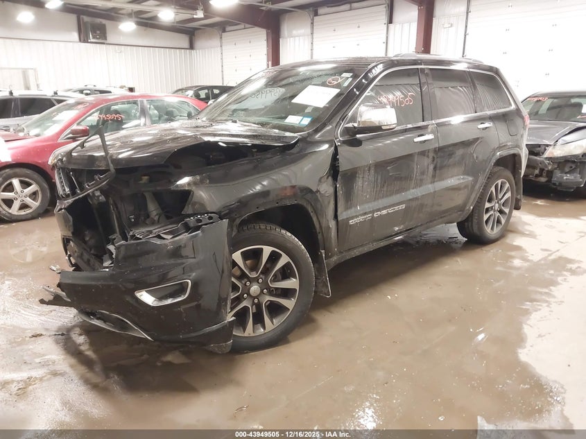 VIN 1C4RJFCG0HC940034 2017 JEEP GRAND CHEROKEE OVERLAND 4X4