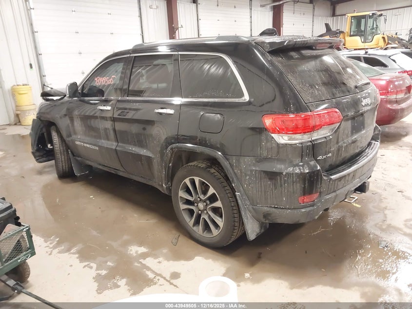 VIN 1C4RJFCG0HC940034 2017 JEEP GRAND CHEROKEE OVERLAND 4X4