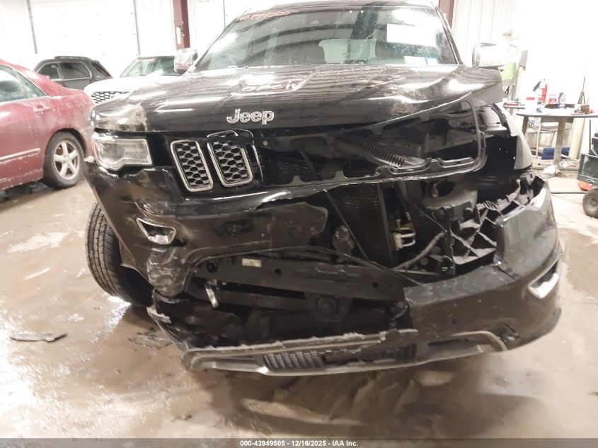 2017 Jeep Grand Cherokee Overland 4X4 VIN: 1C4RJFCG0HC940034 Lot: 43949505