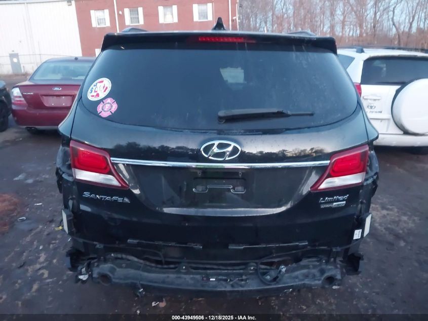 2017 Hyundai Santa Fe Limited Ultimate VIN: KM8SRDHF9HU243028 Lot: 43949506