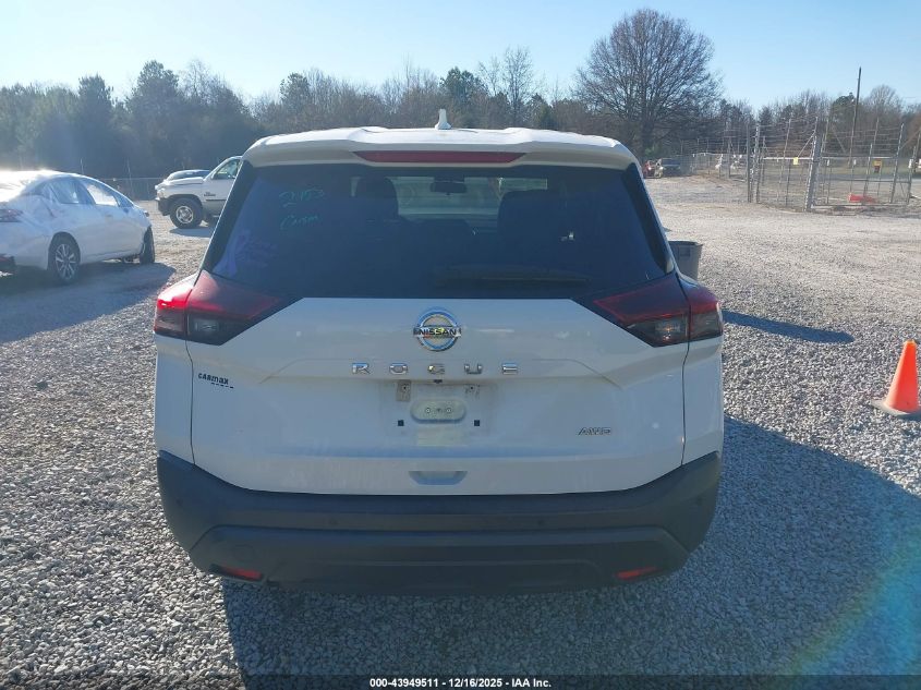 2021 Nissan Rogue S Intelligent Awd VIN: 5N1AT3AB0MC835304 Lot: 43949511