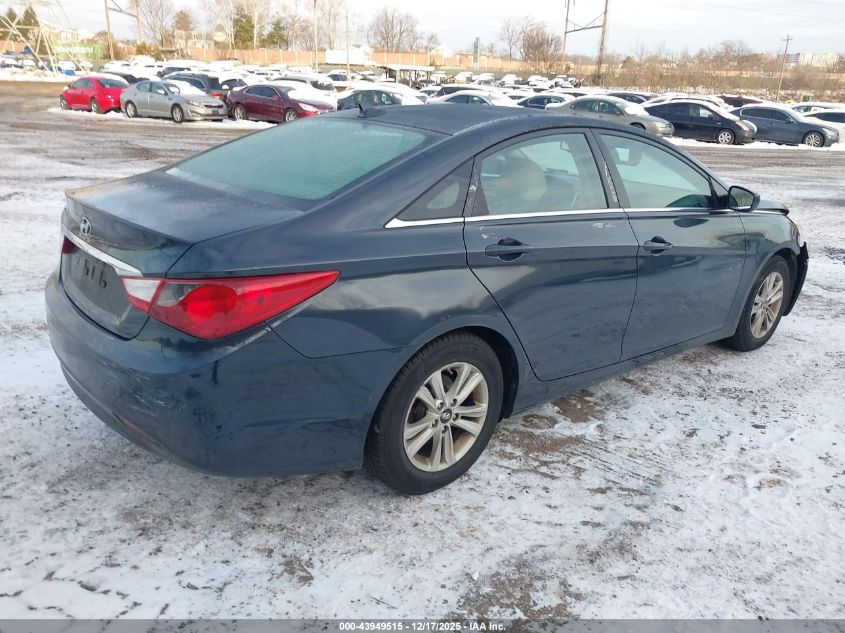 2013 Hyundai Sonata Gls VIN: 5NPEB4AC2DH622415 Lot: 43949515