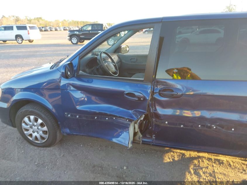 2004 Kia Sedona Ex/Lx VIN: KNDUP131946544068 Lot: 43949514