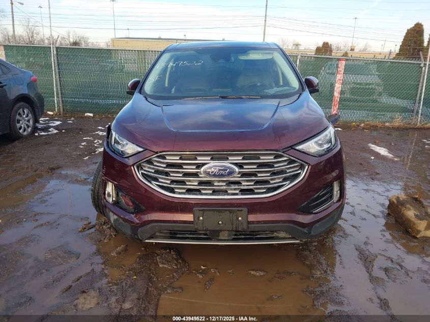 2021 Ford Edge Sel VIN: 2FMPK4J92MBA07139 Lot: 43949522