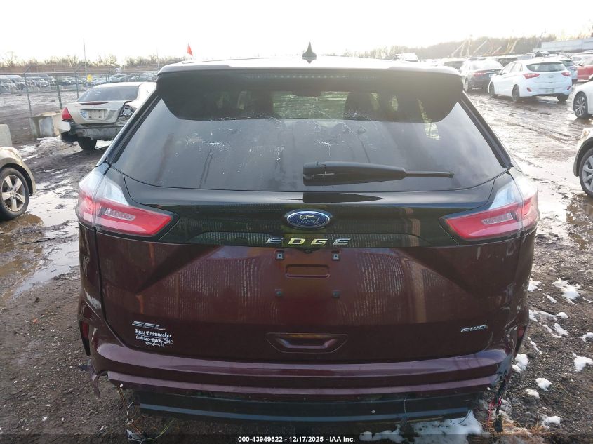 2021 Ford Edge Sel VIN: 2FMPK4J92MBA07139 Lot: 43949522