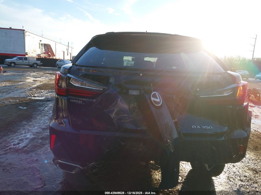 2018 Lexus Rx 350 VIN: JTJBZMCA0J2036736 Lot: 43949528