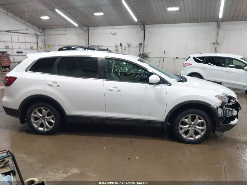 2014 Mazda Cx-9 Touring VIN: JM3TB3CV7E0446466 Lot: 43949533