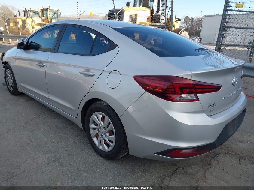2019 Hyundai Elantra Se 5NPD74LF3KH479850 photo #4