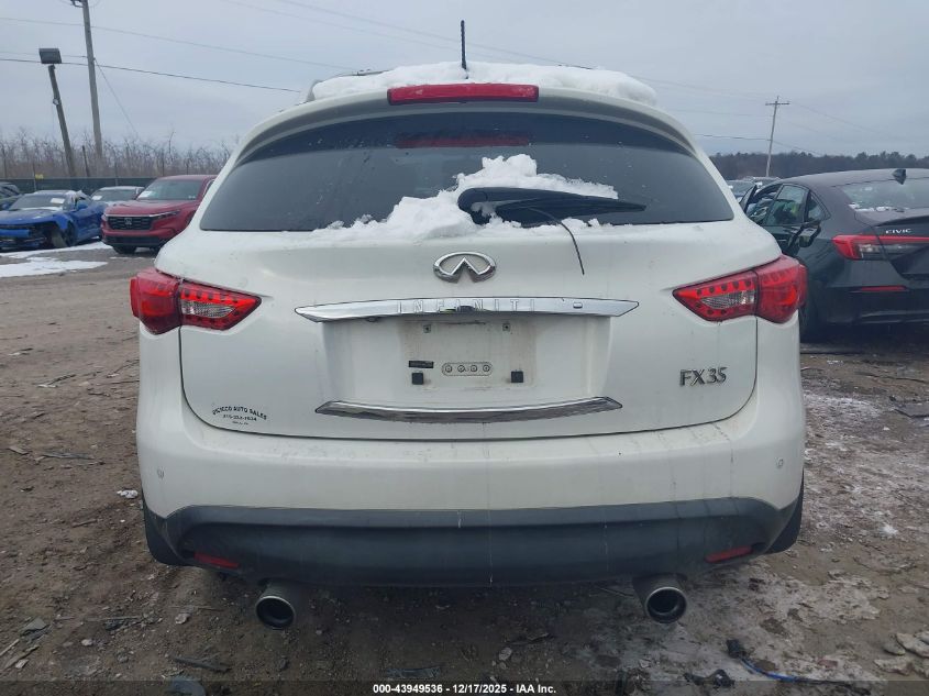 2011 Infiniti Fx35 VIN: JN8AS1MW1BM732804 Lot: 43949536