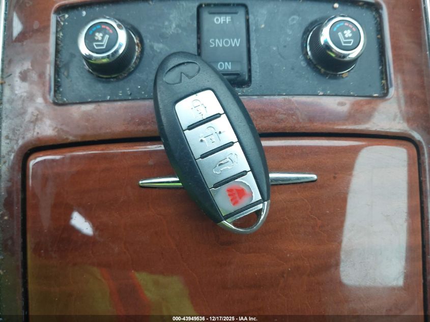 2011 Infiniti Fx35 VIN: JN8AS1MW1BM732804 Lot: 43949536