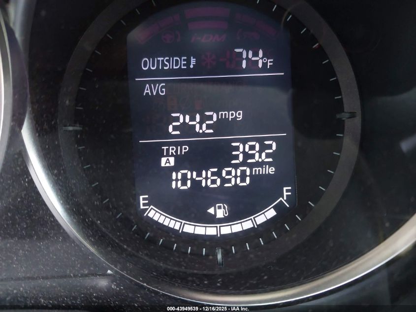 2013 Mazda Cx-5 Touring VIN: JM3KE2CE2D0154509 Lot: 43949539