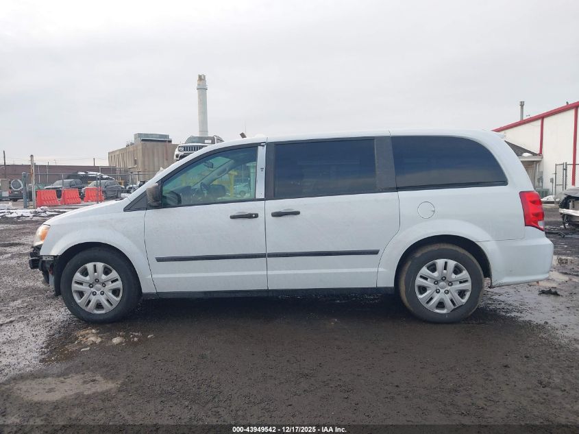 2016 Dodge Grand Caravan American Value Pkg VIN: 2C4RDGBG5GR163404 Lot: 43949542