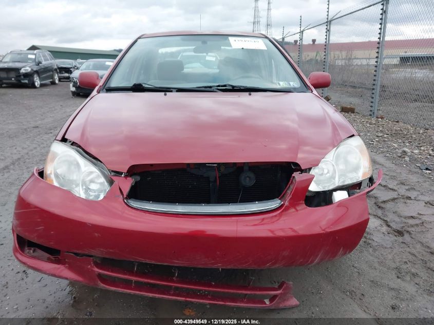 2003 Toyota Corolla Le VIN: 2T1BR38E33C136925 Lot: 43949549