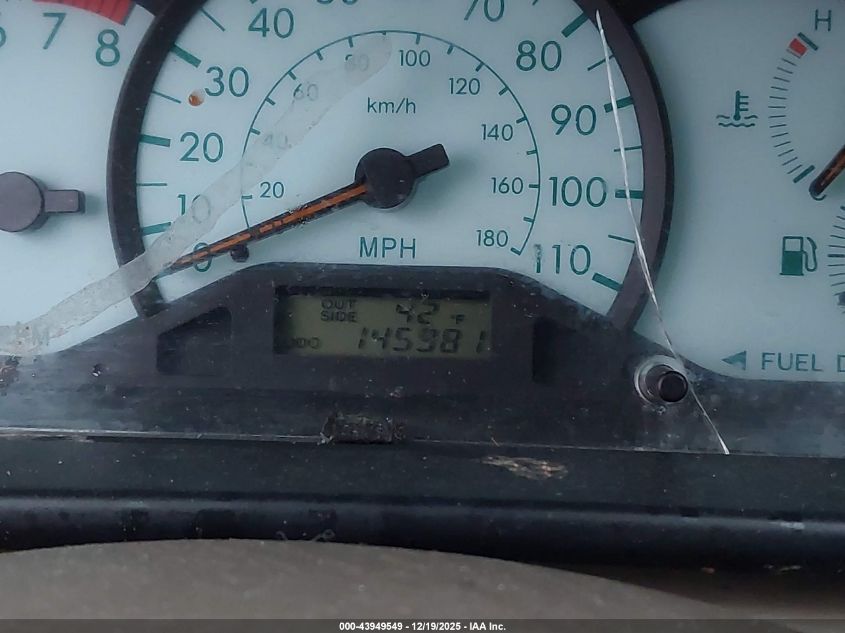 2003 Toyota Corolla Le VIN: 2T1BR38E33C136925 Lot: 43949549