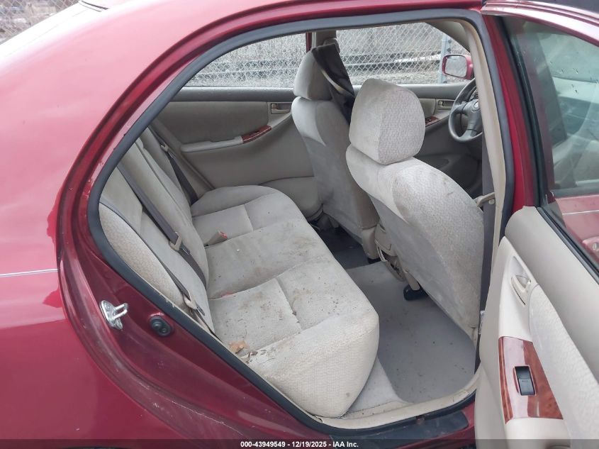 2003 Toyota Corolla Le VIN: 2T1BR38E33C136925 Lot: 43949549