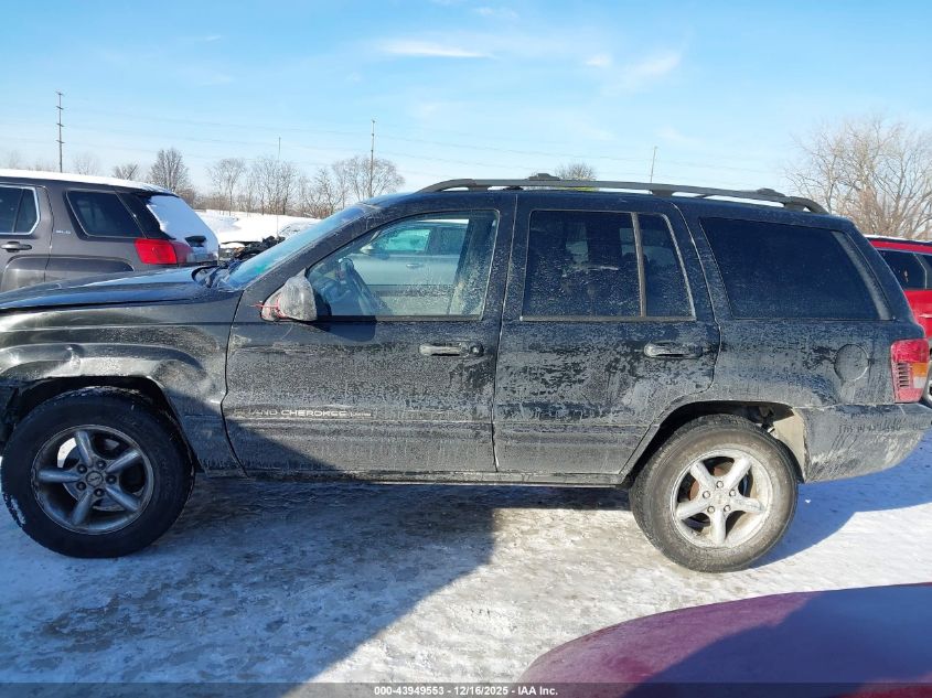 2002 Jeep Grand Cherokee Limited VIN: 1J8GW58N62C304566 Lot: 43949553