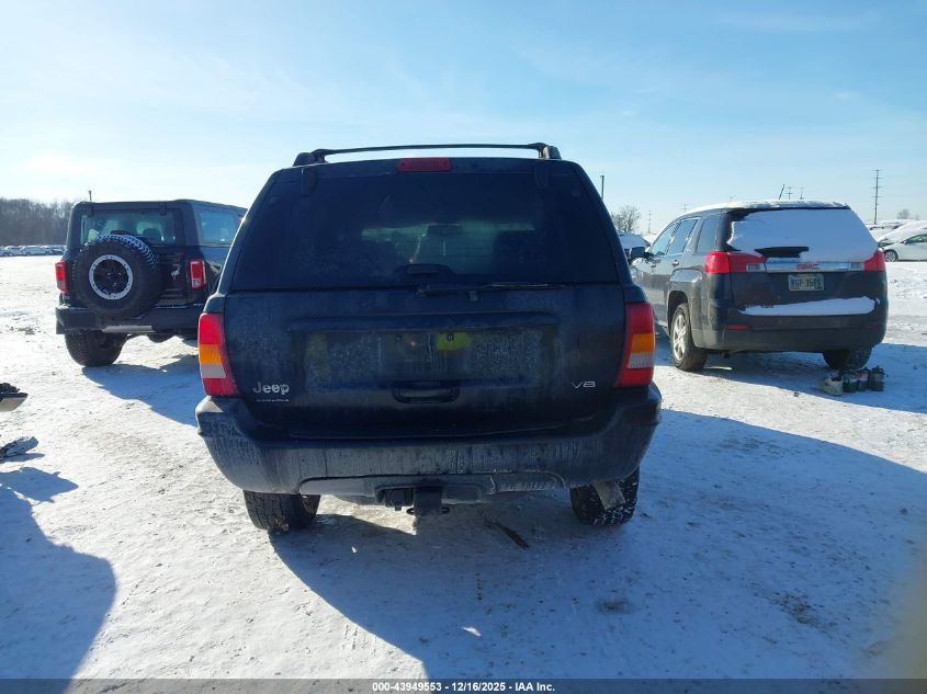 2002 Jeep Grand Cherokee Limited VIN: 1J8GW58N62C304566 Lot: 43949553