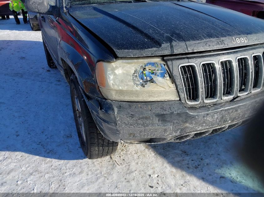 2002 Jeep Grand Cherokee Limited VIN: 1J8GW58N62C304566 Lot: 43949553