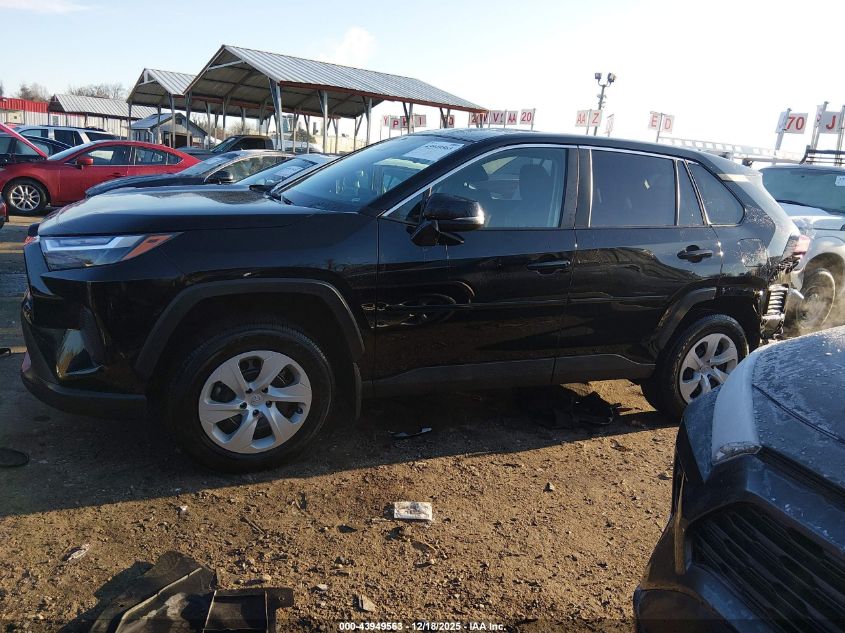 2024 Toyota Rav4 Le VIN: 2T3G1RFV5RC434475 Lot: 43949563