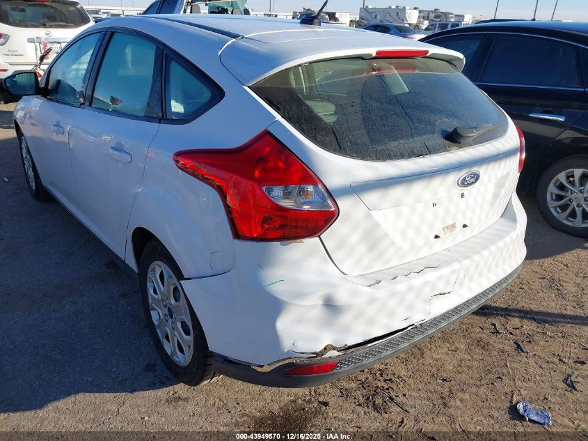 2012 Ford Focus Se VIN: 1FAHP3K26CL428856 Lot: 43949570