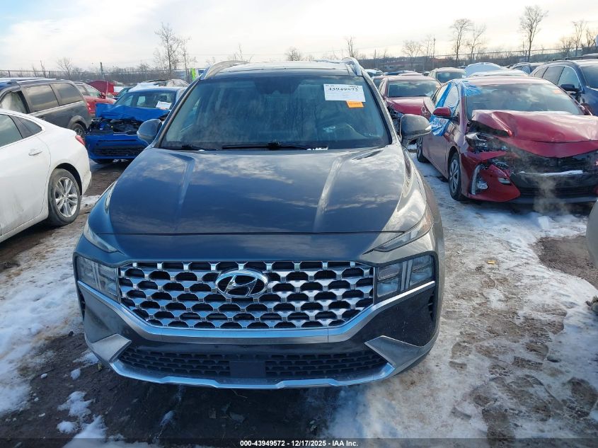 2022 Hyundai Santa Fe Sel VIN: 5NMS3DAJ6NH481300 Lot: 43949572