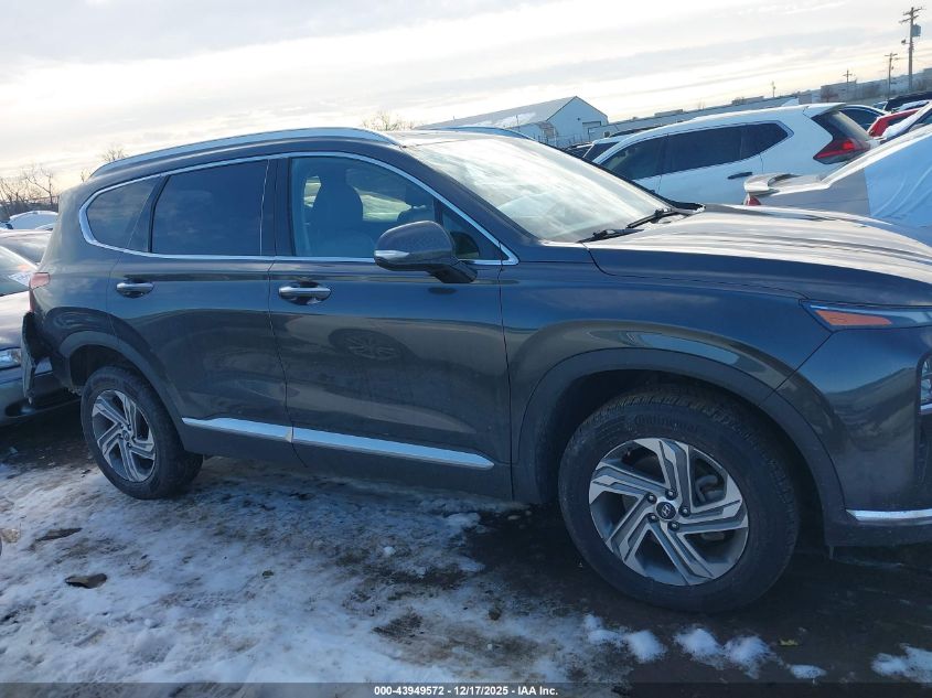 2022 Hyundai Santa Fe Sel VIN: 5NMS3DAJ6NH481300 Lot: 43949572