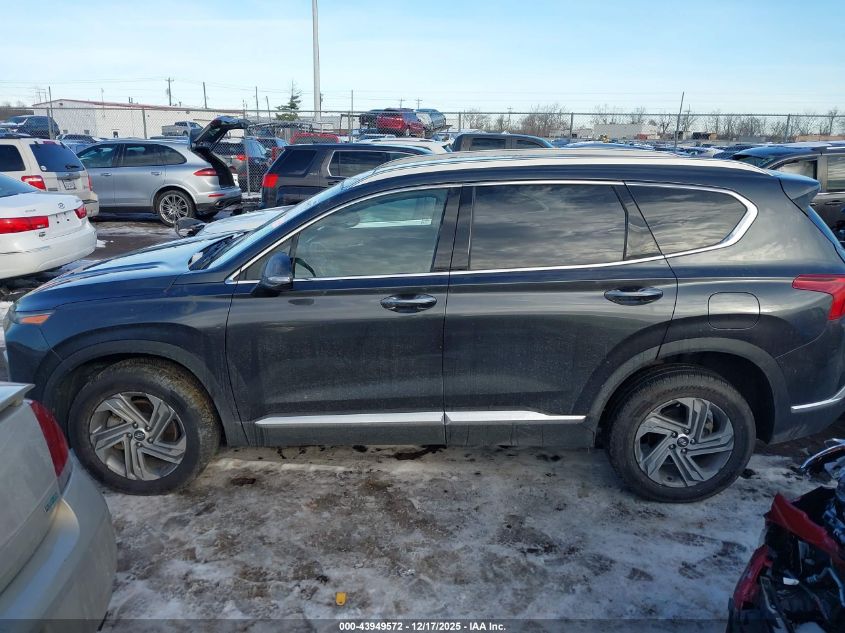 2022 Hyundai Santa Fe Sel VIN: 5NMS3DAJ6NH481300 Lot: 43949572