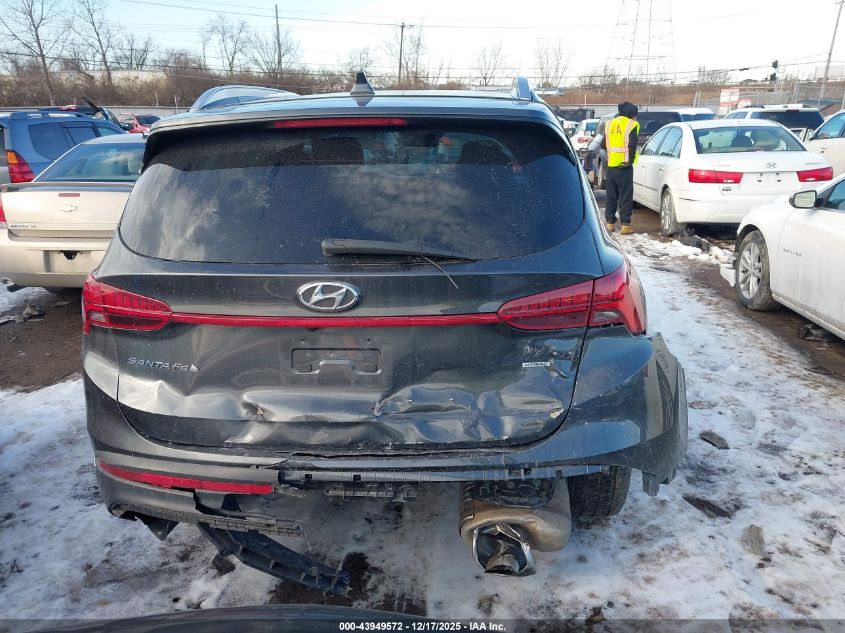 2022 Hyundai Santa Fe Sel VIN: 5NMS3DAJ6NH481300 Lot: 43949572
