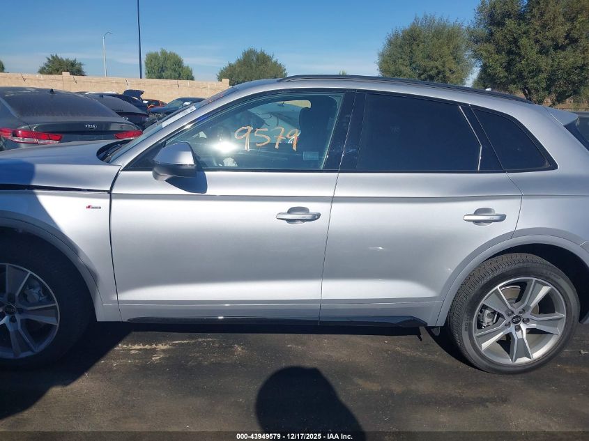 2025 Audi Q5 Premium 45 Tfsi S Line Quattro VIN: WA1GAAFY2S2039124 Lot: 43949579