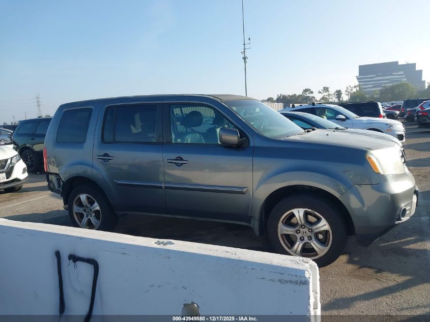 2012 Honda Pilot Ex-L VIN: 5FNYF3H56CB041550 Lot: 43949580