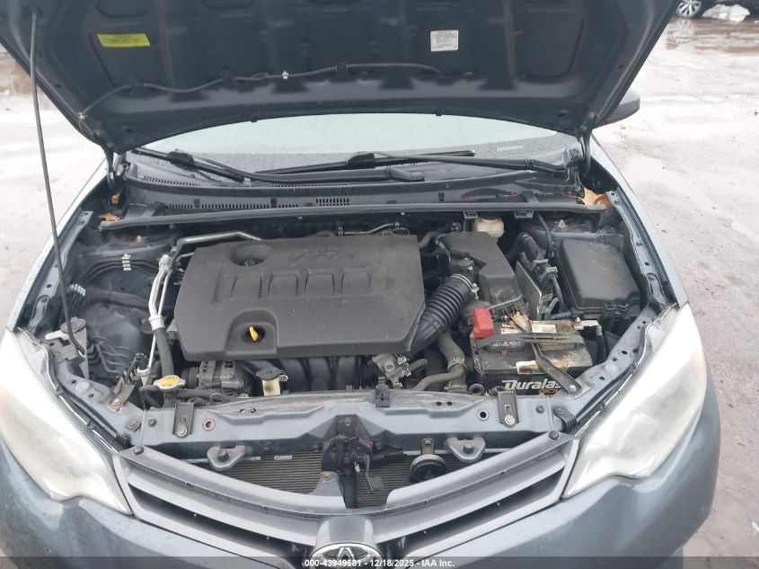 2016 Toyota Corolla Le Plus VIN: 2T1BURHE7GC678035 Lot: 43949581