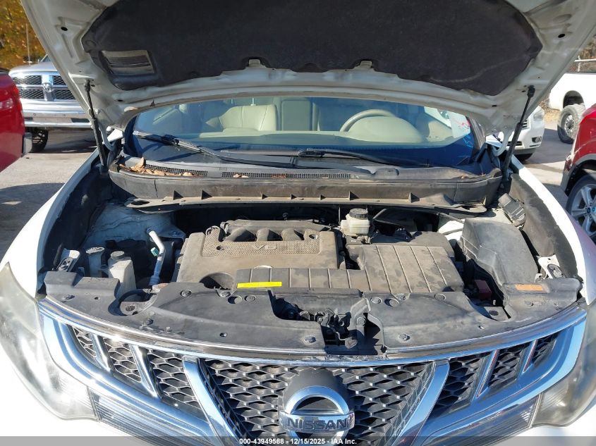 2013 Nissan Murano Le VIN: JN8AZ1MU0DW213129 Lot: 43949588
