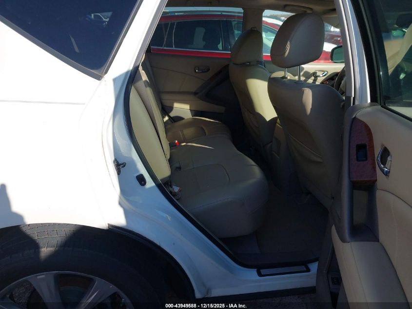 2013 Nissan Murano Le VIN: JN8AZ1MU0DW213129 Lot: 43949588