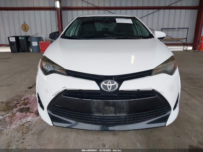 2017 Toyota Corolla Le VIN: 5YFBURHE6HP570684 Lot: 43949593