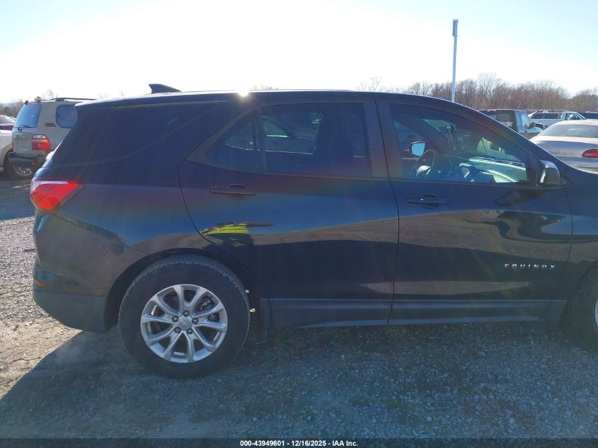 2020 Chevrolet Equinox Fwd Ls VIN: 2GNAXHEVXL6177886 Lot: 43949601