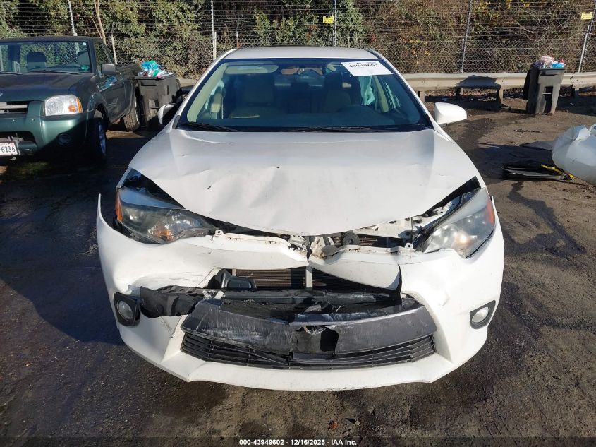 2015 Toyota Corolla Le Eco Plus VIN: 5YFBPRHE9FP327181 Lot: 43949602