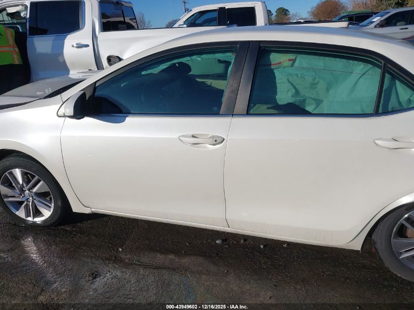 2015 Toyota Corolla Le Eco Plus VIN: 5YFBPRHE9FP327181 Lot: 43949602