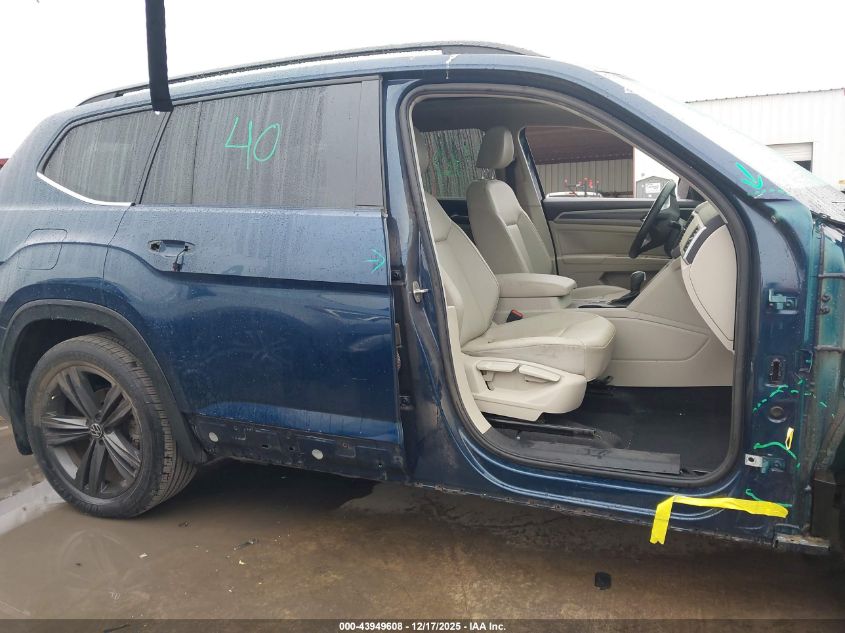 2021 Volkswagen Atlas 3.6L V6 Se W/Technology R-Line VIN: 1V2PR2CA2MC532213 Lot: 43949608