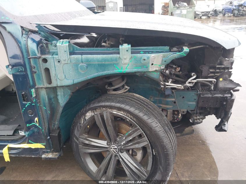 2021 Volkswagen Atlas 3.6L V6 Se W/Technology R-Line VIN: 1V2PR2CA2MC532213 Lot: 43949608