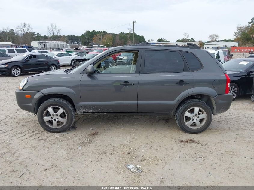 2007 Hyundai Tucson Gls VIN: KM8JM12B47U518348 Lot: 43949617