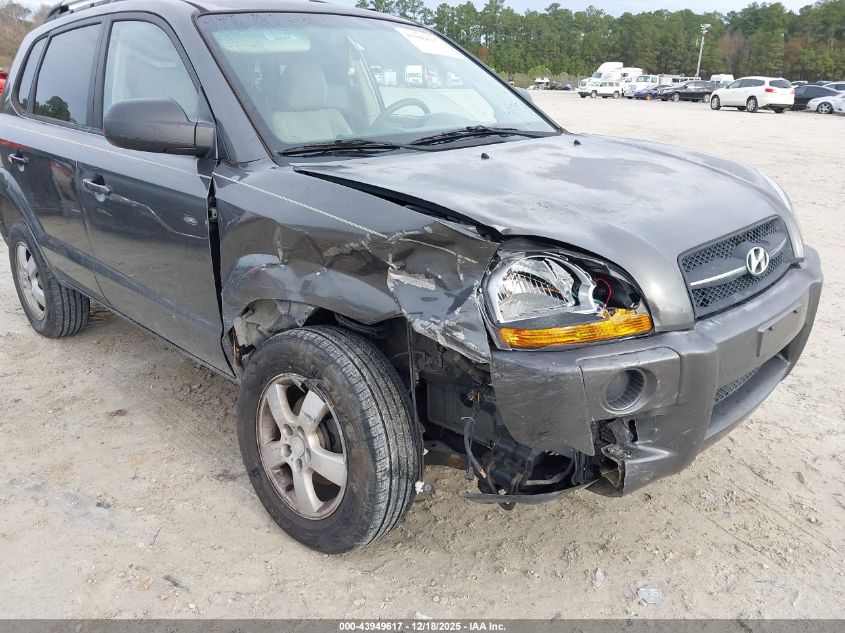 2007 Hyundai Tucson Gls VIN: KM8JM12B47U518348 Lot: 43949617