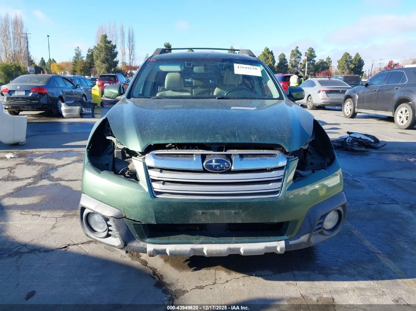 2014 Subaru Outback 2.5I Limited VIN: 4S4BRBNC4E3212186 Lot: 43949620