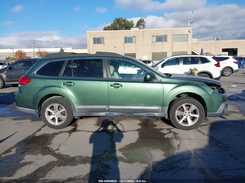 2014 Subaru Outback 2.5I Limited VIN: 4S4BRBNC4E3212186 Lot: 43949620