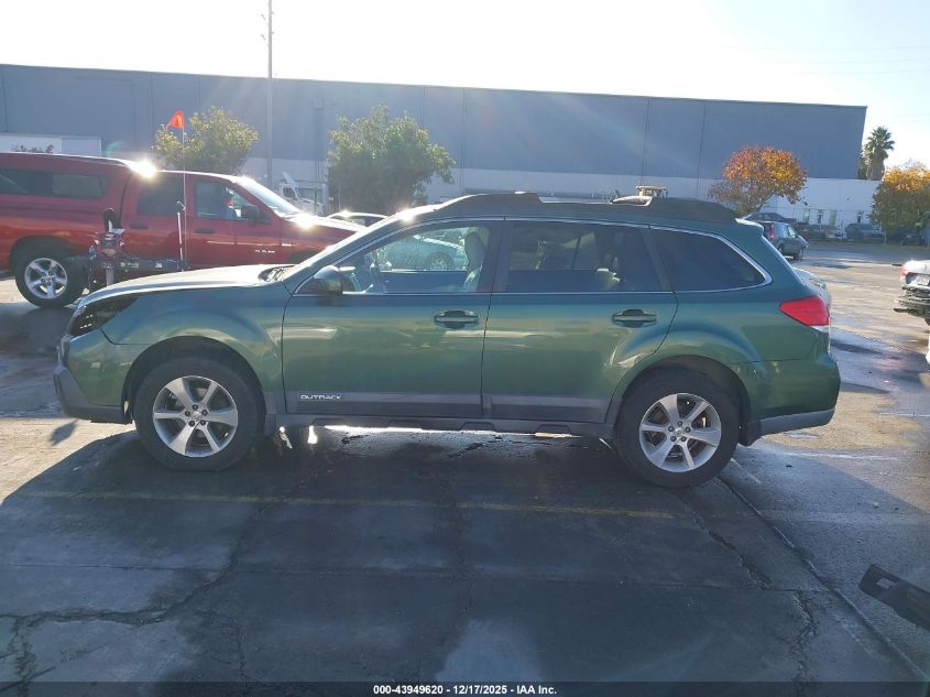 2014 Subaru Outback 2.5I Limited VIN: 4S4BRBNC4E3212186 Lot: 43949620