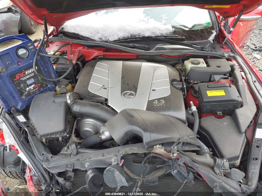 2002 Lexus Sc 430 VIN: JTHFN48YX20017872 Lot: 43949621