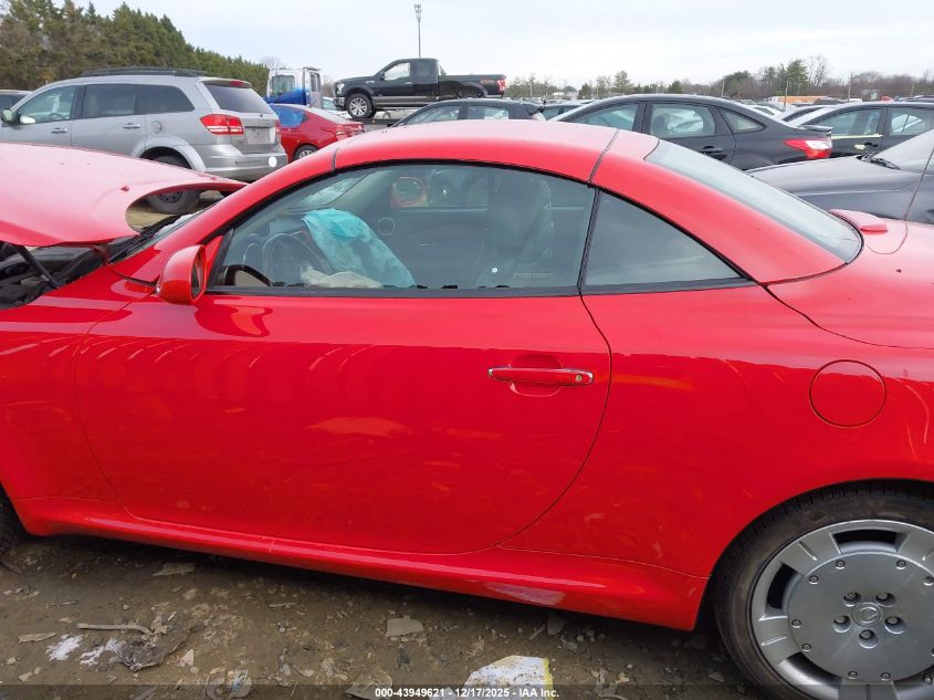 2002 Lexus Sc 430 VIN: JTHFN48YX20017872 Lot: 43949621