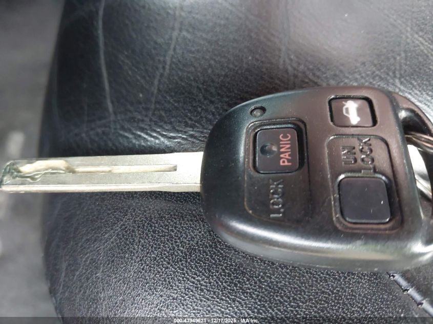 2002 Lexus Sc 430 VIN: JTHFN48YX20017872 Lot: 43949621