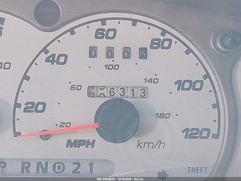 2003 Ford Explorer Sport Trac Xls/Xlt VIN: 1FMZU77E73UB00725 Lot: 43949638